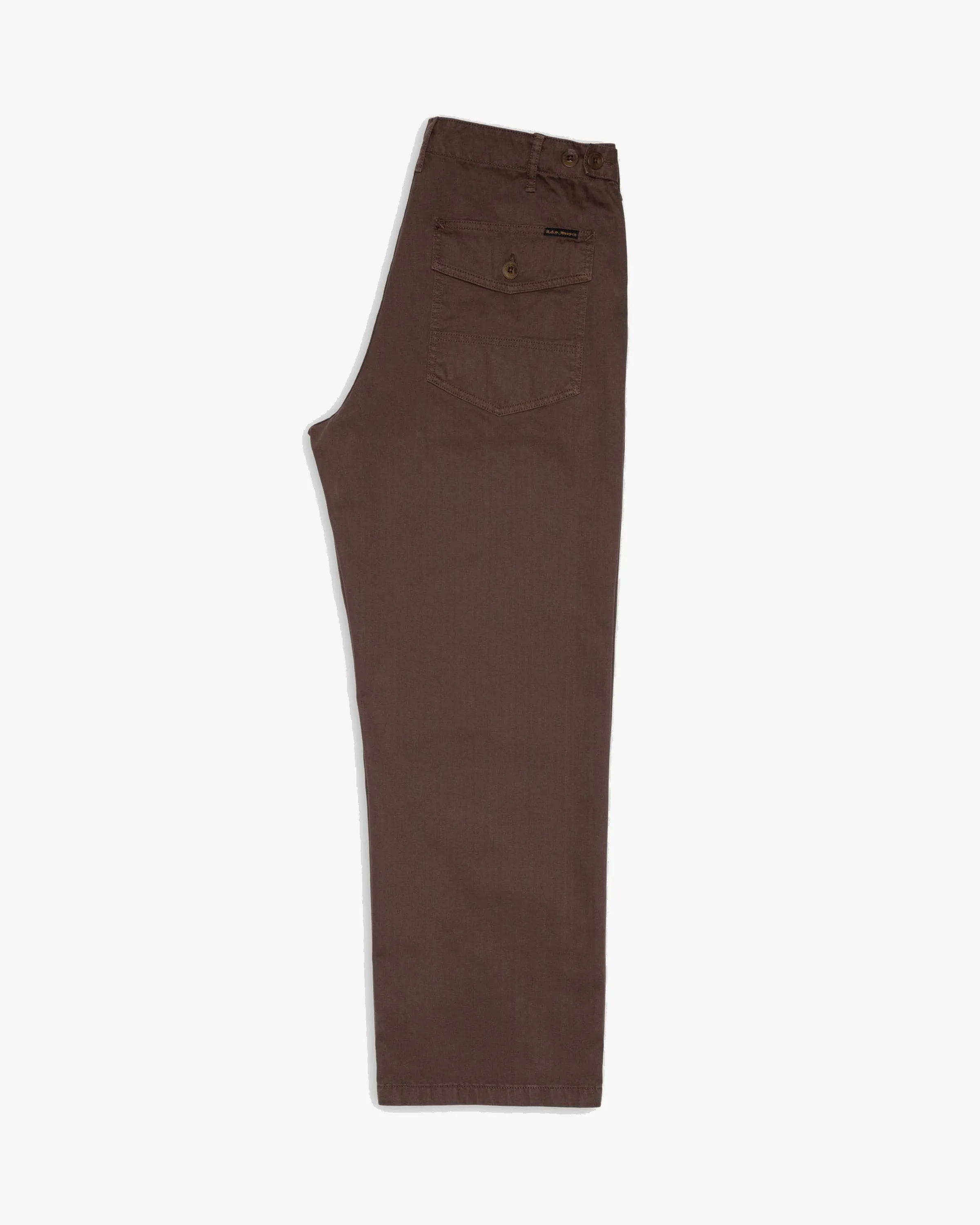 Nudie Tuff Tony Loose Fit Fatigue Pants - Walnut
