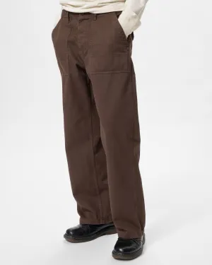 Nudie Tuff Tony Loose Fit Fatigue Pants - Walnut