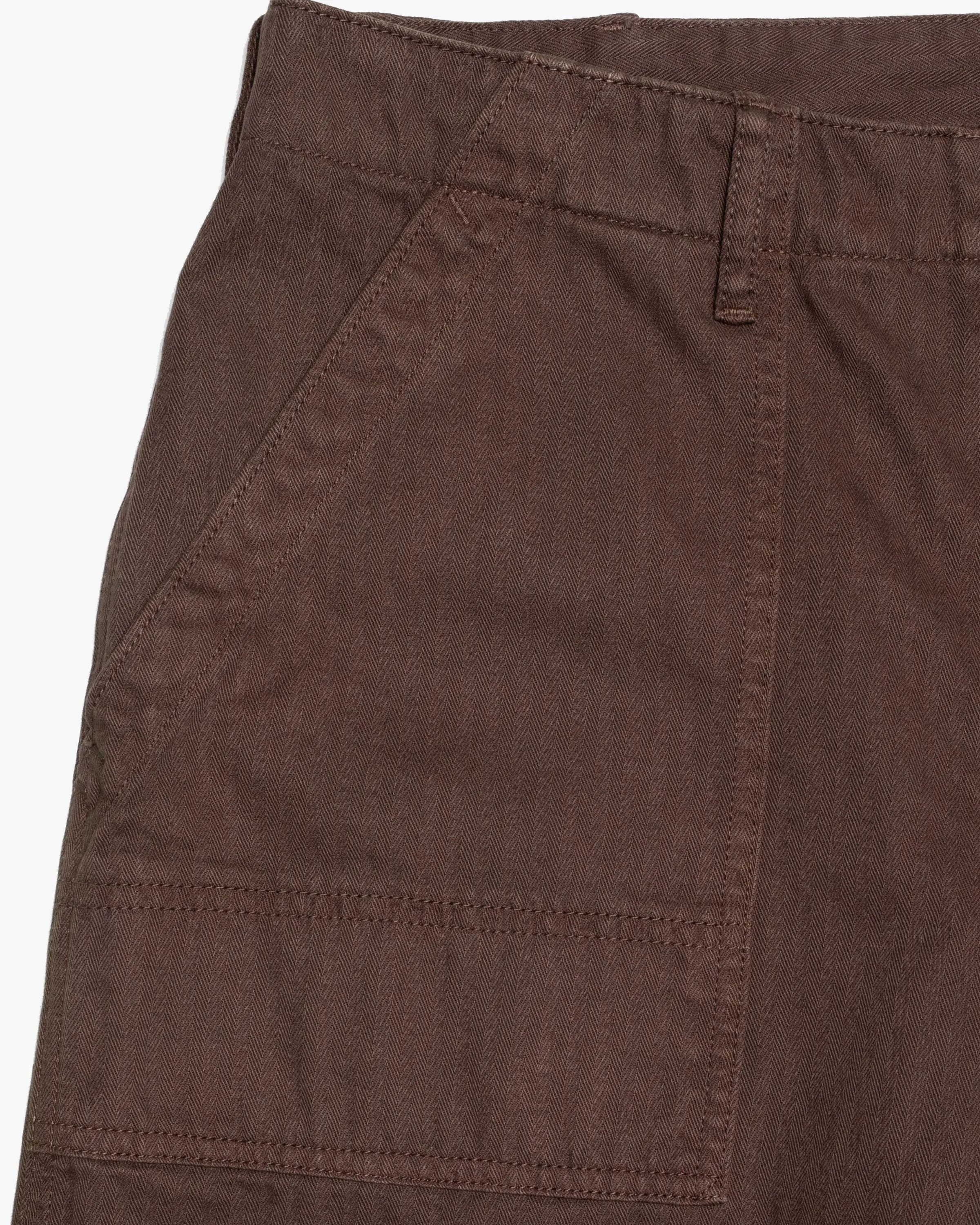 Nudie Tuff Tony Loose Fit Fatigue Pants - Walnut