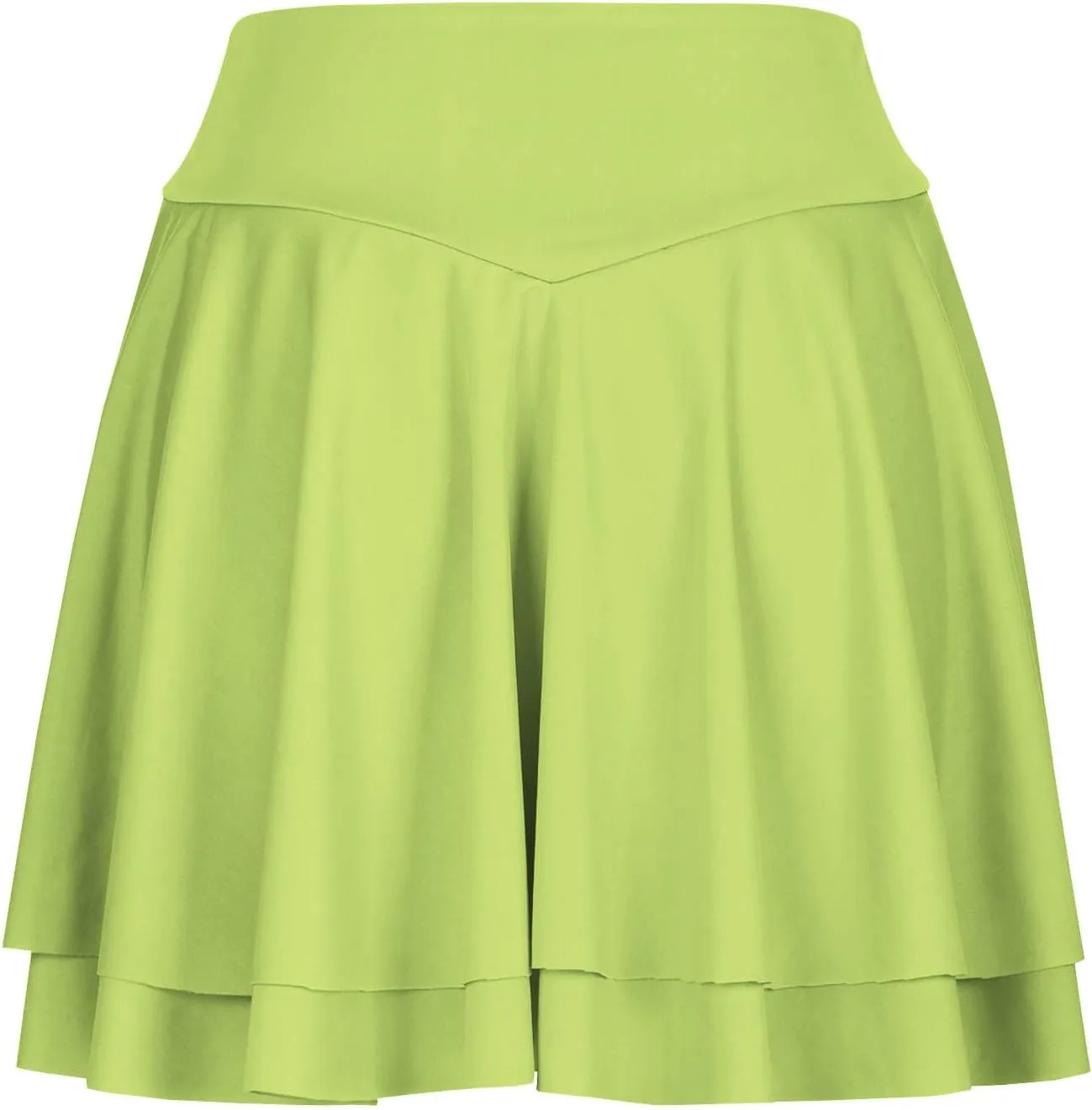 Plus Size Booty Shorts for Women Trendy Tummy Control High Waisted Yoga Shorts Casual Workout Shorts Tennis Skirts
