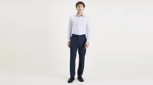 Signature Iron Free Khakis, Straight Fit with Stain Defender (Big and Tall)