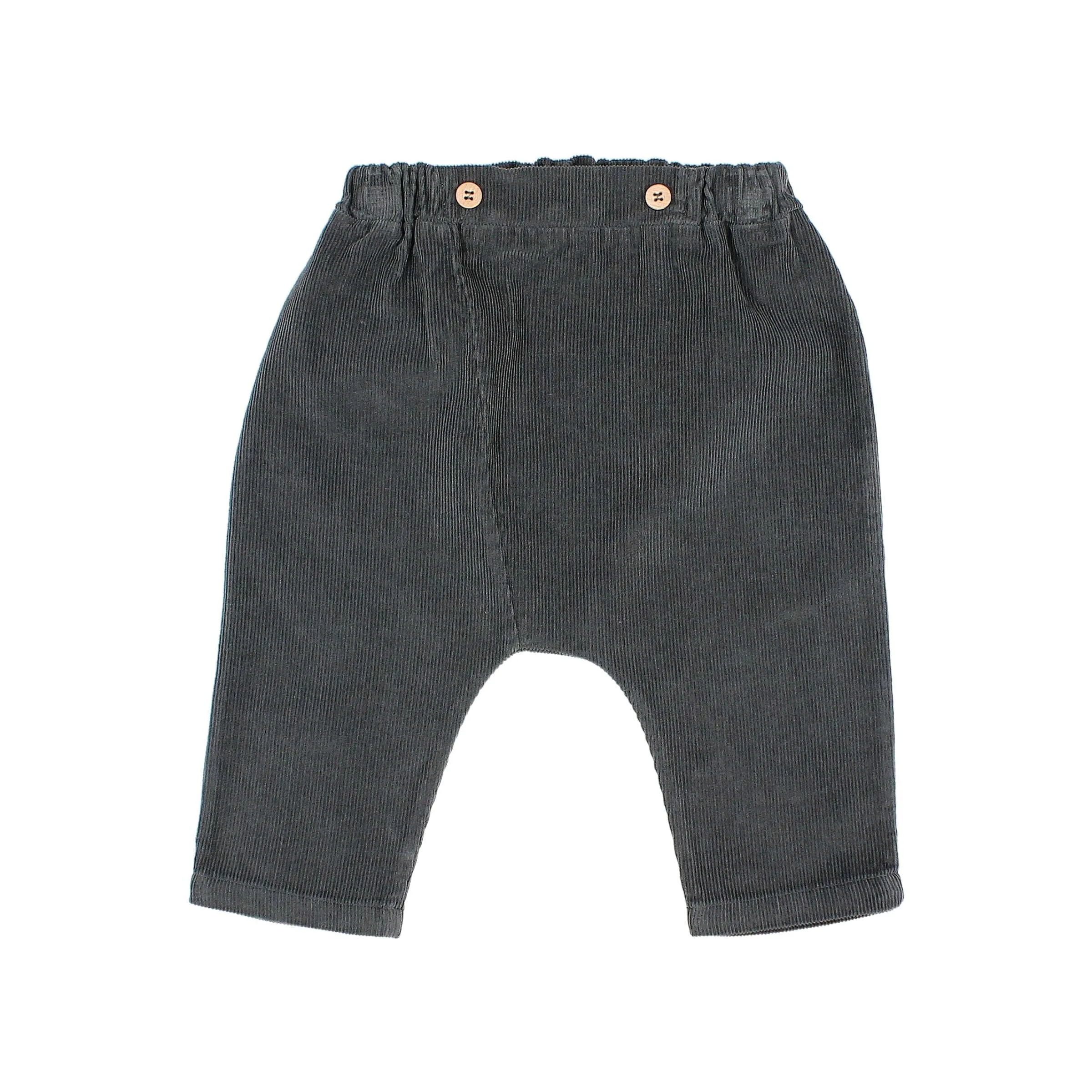 Soft Velour Pants in Antracite