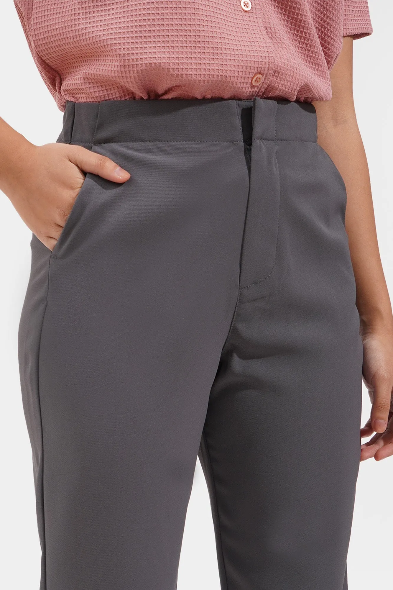 Straight Fit Trousers