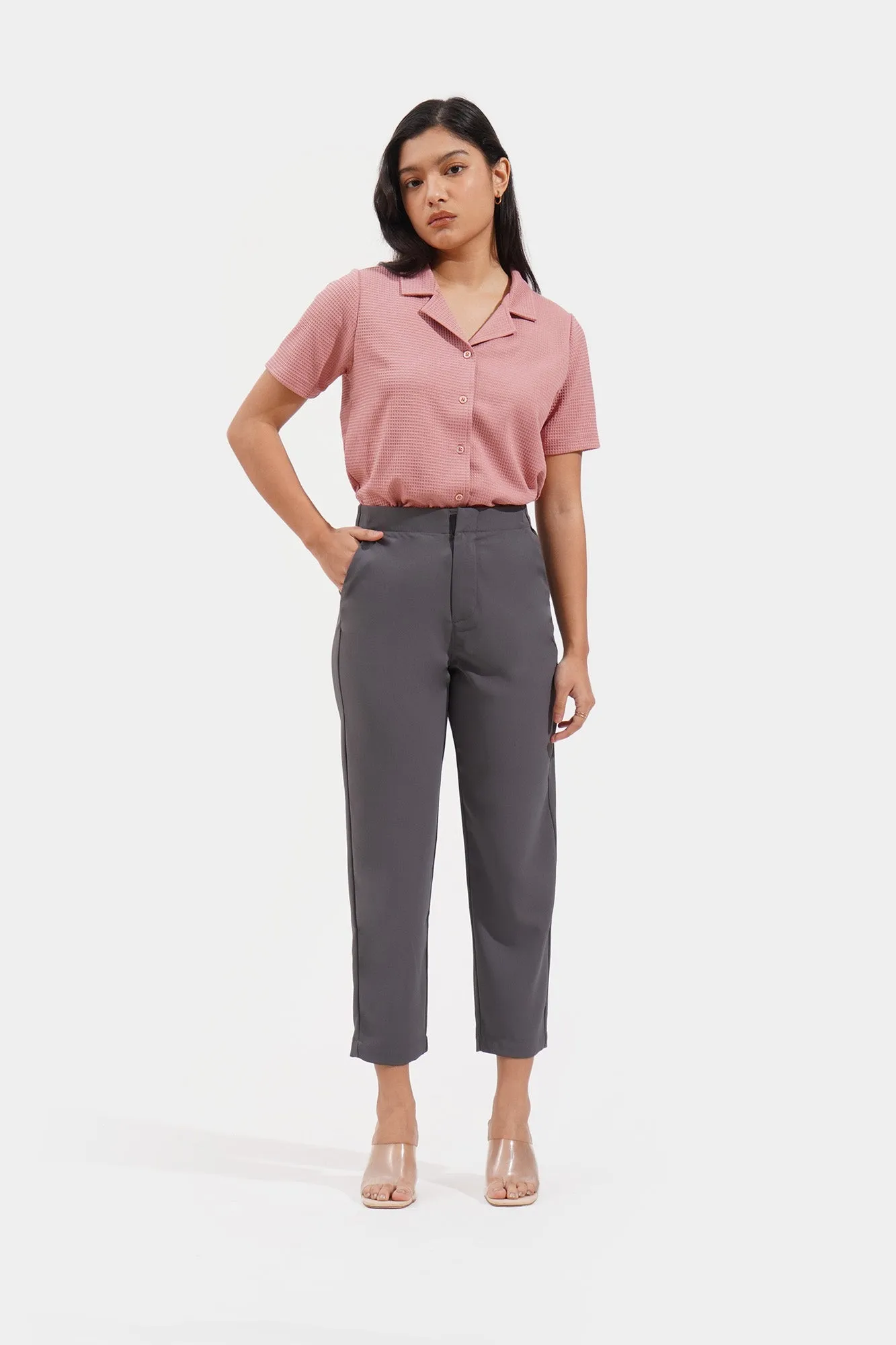 Straight Fit Trousers