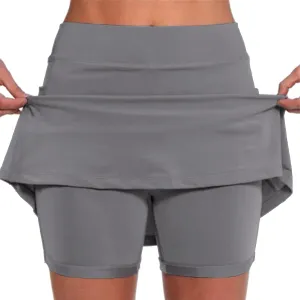 Summer Skorts for Women Tummy Control Athletic Sports Pants Casual Plus Size Tennis Skirts Running Shorts Golf Shorts