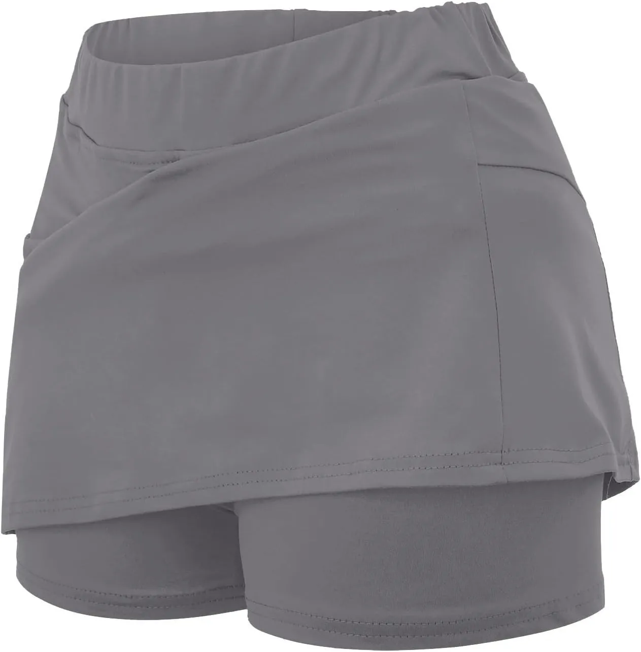 Summer Skorts for Women Tummy Control Athletic Sports Pants Casual Plus Size Tennis Skirts Running Shorts Golf Shorts