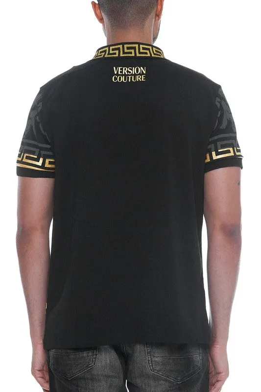 Version Couture Polo Button Down Shirt